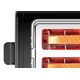 Тостер bosch designline black
