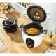 Уред за здравословно готвене tefal extra crisp lid black ee