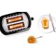 Тостер bosch compact toaster 800 w black