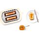 Тостер bosch compact toaster 800 w beige