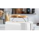 Тостер bosch compact toaster plastic white