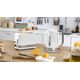Тостер bosch compact toaster plastic white