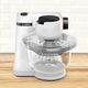 Кухненски робот bosch kitchen machine mum serie 2, 700 w, tritan bowl 3.8 l, 3d planetarymixing, 4 speeds, pastry set, white