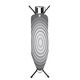 Маса за гладене brabantia b 124x38cm с поставка за ютия, titan oval