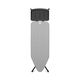 Маса за гладене brabantia c 124x45cm с поставка за парогенератор, metallised