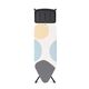 Маса за гладене brabantia c 124x45cm с поставка за парогенератор, perfectflow spring bubbles