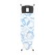 Маса за гладене brabantia c 124x45cm със сгъваема поставка за парогенератор, perfectflow bubbles