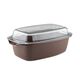 Съд за печене с капак muhler mia mr-3211m 32x8cm, 4.8l, шоколад, лят алуминий