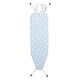 Маса за гладене brabantia b 124x38cm с поставка за ютия, fresh breeze