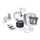 Кухненски робот bosch kitchen machine, mum5, 3d planetary mixing 1000 w, add. plastic blender, meat mincer, white - silver