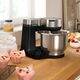 Кухненски робот bosch kitchen machine mum5, 900 w, multi-motion-drive, 7 speeds, 3.8l stainless steel bowl, black - silver