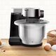 Кухненски робот bosch kitchen machine mum5, 900 w, multi-motion-drive, 7 speeds, 3.8l stainless steel bowl, black - silver