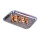 Тава за барбекю с прорези bergner bbq 34,5х24х2,5см
