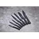 Универсален нож bergner black blade 12.5 см
