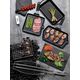 Грил плоча bergner bbq  33.5х22х3.5см чугун
