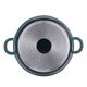 Съд за сервиране с капак bergner excalubur green 24х6.5см