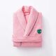 Халат за баня benetton fruits l/xl розов, апликация ябълки