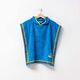 Детско пончо за плаж benetton kids 65х65см синьо