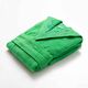 Халат за баня benetton rainbow m/l зелен, с качулка