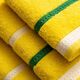 Комплект 3 бр кърпи benetton rainbow 30х50/50х90/70х140см жълти