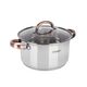 Комплект тенджери pyrex cooper 8 части