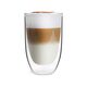 Комплект 6 броя двустенни чаши за лате vialli design amo 350ml