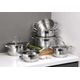 Тенджера bergner gourmet 24х10 см 4.5 л