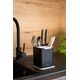 Отцедник за прибори vialli design livio duo черен