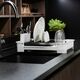 Сушилник за съдове, vialli design soho, бял