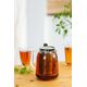 Чайник с цедка боросиликатно стъкло vialli design vita 800ml