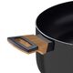 Тенджера bergner earth black 20х11.5см с капак