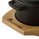 Мини тенджера с подложка masterpro cook & share 10х13х4.1см чугун