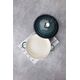 Съд за сервиране с капак bergner excalubur green 24х6.5см