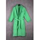 Халат за баня benetton rainbow l/xl зелен, вафел