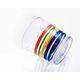 Комплект 4 чаши за вода benetton rainbow 345мл стъкло декорация