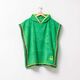 Детско пончо за плаж benetton kids 65х65см зелено