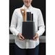 Блок за ножове с държач за прибори brabantia profile new, dark grey