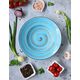 Дълбока чиния wilmax spiral blue 25.5см/350ml