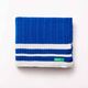 Плетено одеяло benetton rainbow 140х190см синьо, 100% памук