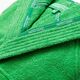 Халат за баня benetton rainbow l/xl зелен, с качулка