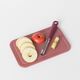 Уред за почистване на ябълки brabantia tasty+ aubergine red