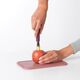 Уред за почистване на ябълки brabantia tasty+ aubergine red