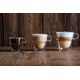 Комплект 6 бр двустенни чаши за кафе vialli design senso 150/280/350ml