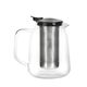 Чайник с цедка боросиликатно стъкло vialli design vita 800ml