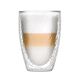 Комплект 2 броя двустенни чаши за лате vialli design alessia 350ml