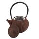 Чайник чугунен с цедка luigi ferrero fr-8385r 850ml, червен