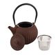 Чайник чугунен с цедка luigi ferrero fr-8385r 850ml, червен