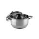 Тенджера muhler mr-406 new 20x12cm, 3.1l, метал