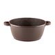 Тенджера muhler mia mr-2849m new 28x12.6cm, 6.2l, шоколад, лят алуминий