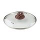 Тенджера muhler mia mr-2849m new 28x12.6cm, 6.2l, шоколад, лят алуминий